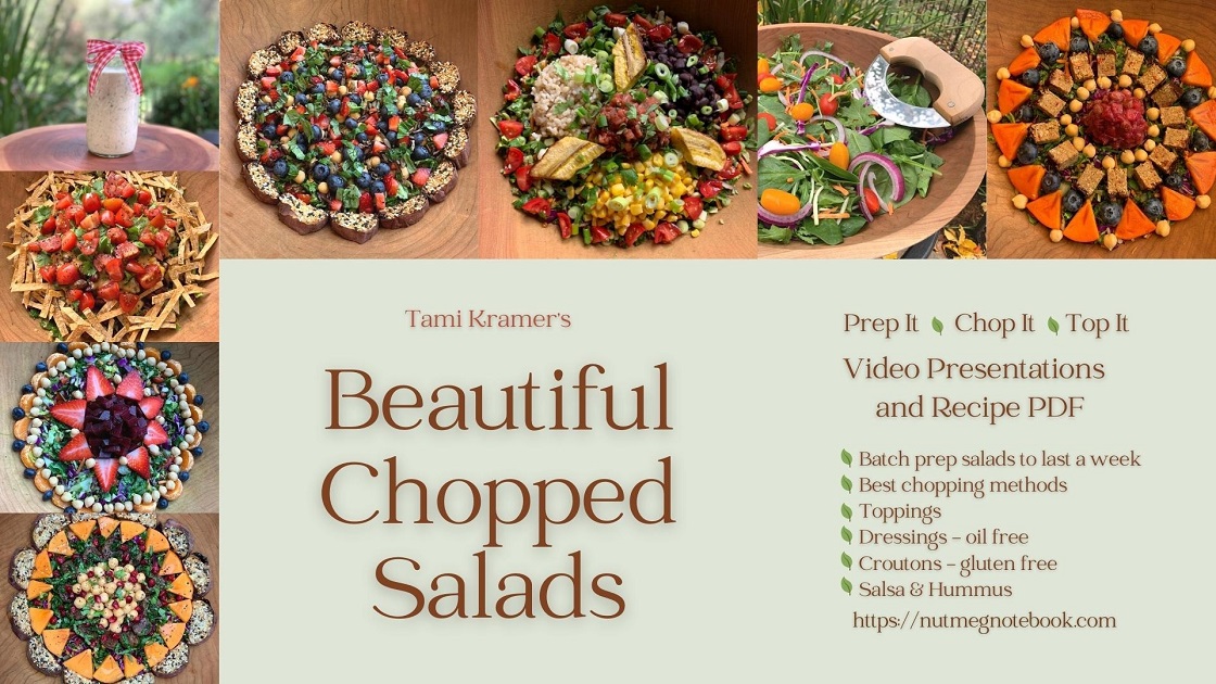 Beautiful Chopped Salads Course Prep It Chop It Top It Nutmeg