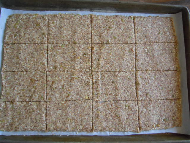 Flax & Sesame Seed Crackers