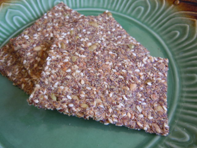 Flax & Sesame Seed Crackers