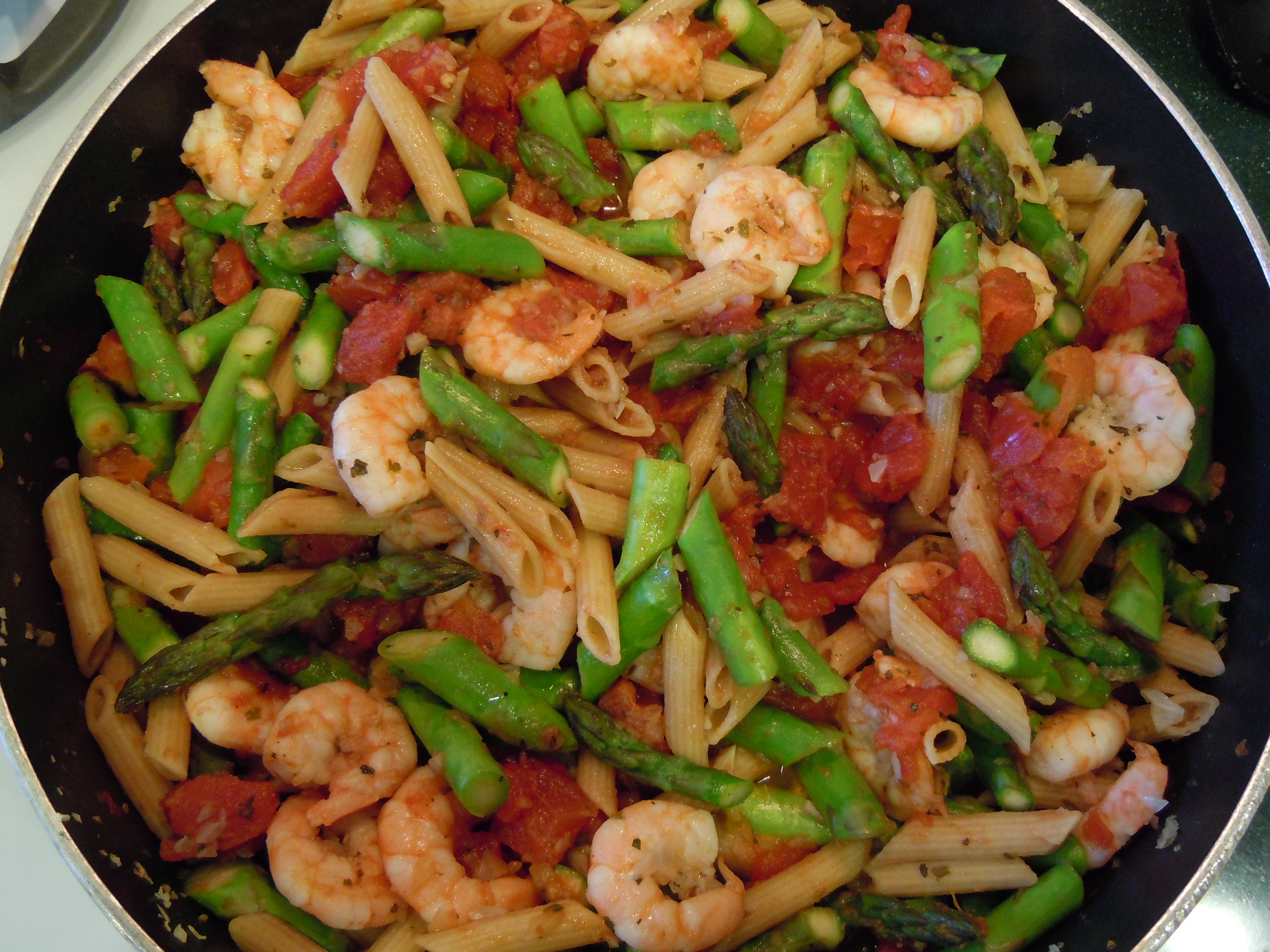bertolli shrimp asparagus and penne ingredients
