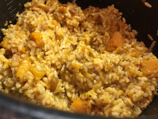 Risotto with Winter Squash Nutmeg Notebook