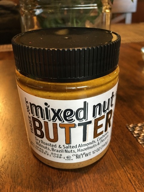 Trader Joe's Mixed Nut Butter Nutmeg Notebook