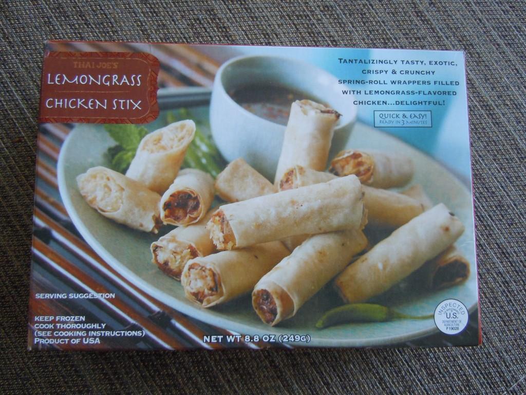 Veggie Meat loaf, egg rolls, chili 029