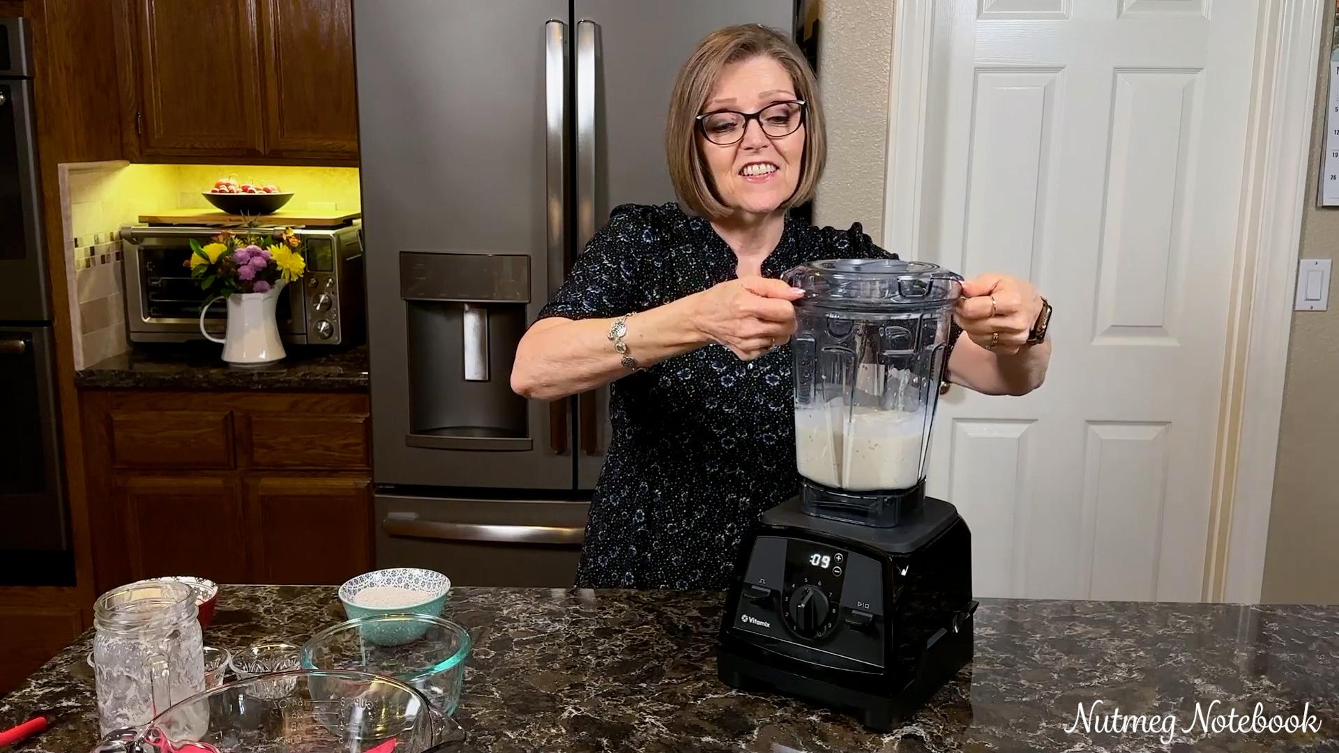 Blender Oat Waffles Gluten Free Dairy Free Nutmeg Notebook