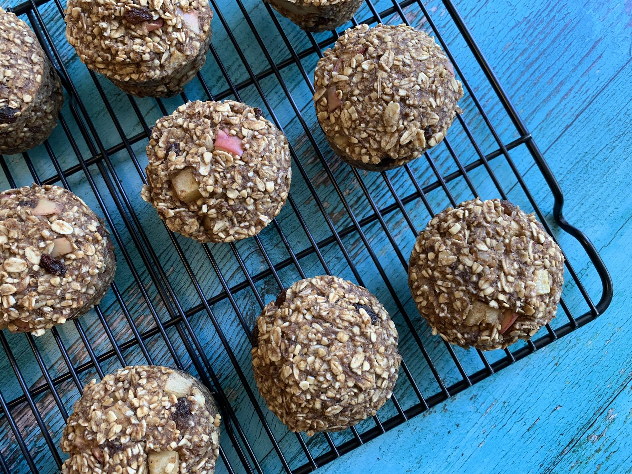 Quinoa Banana Oat Muffins Nutmeg Notebook