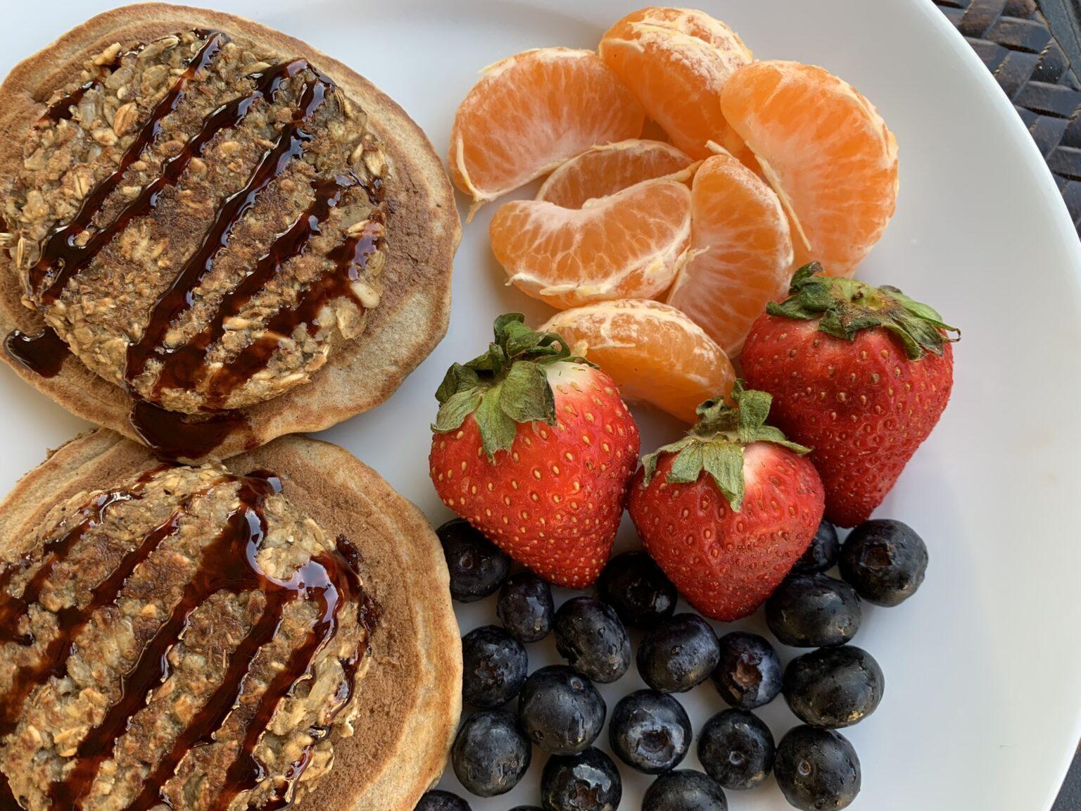 Vegan Banana Oat Pancakes Gluten Free Nutmeg Notebook