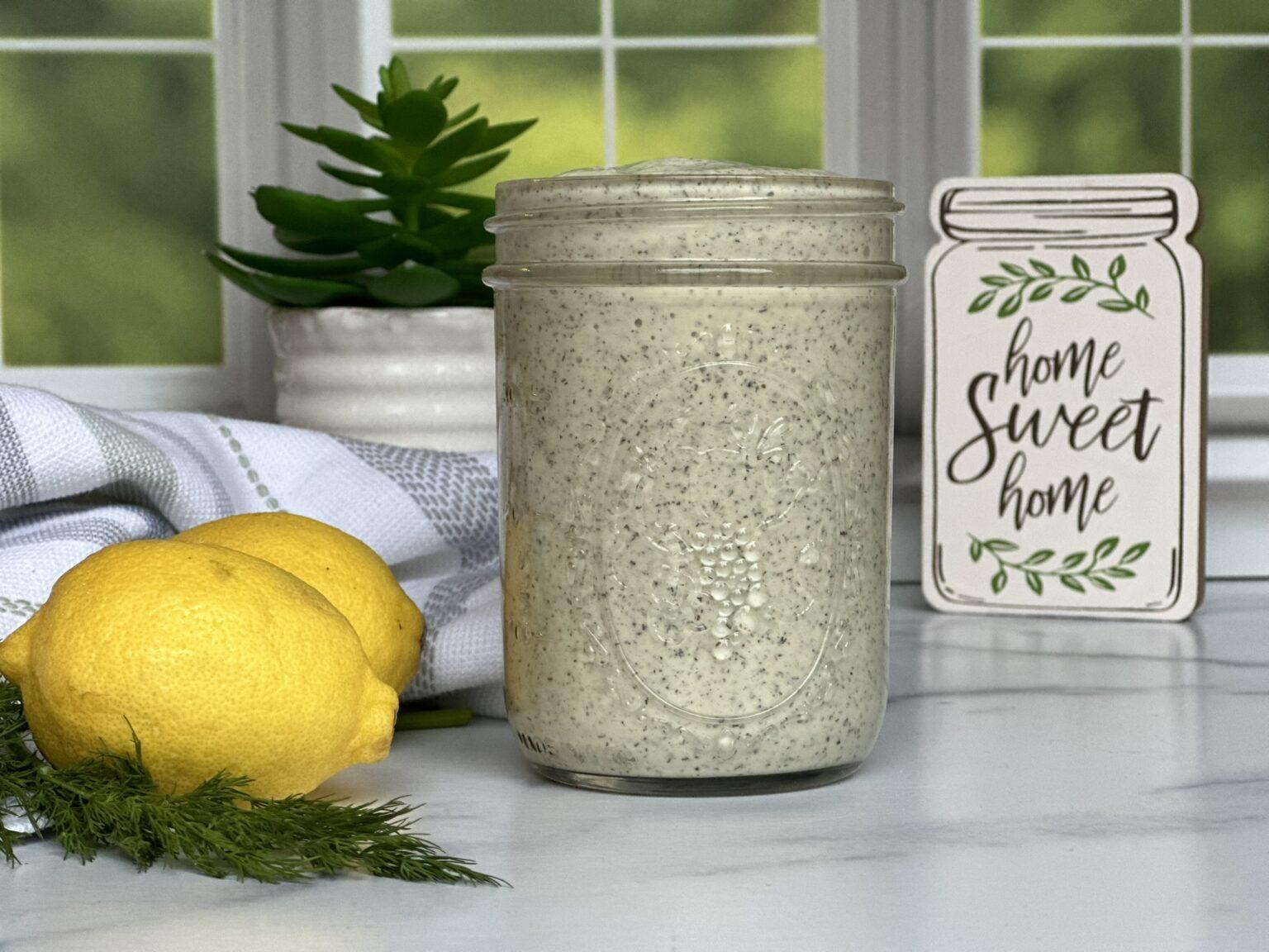 Creamy Lemon Dill Dressing Nutmeg Notebook