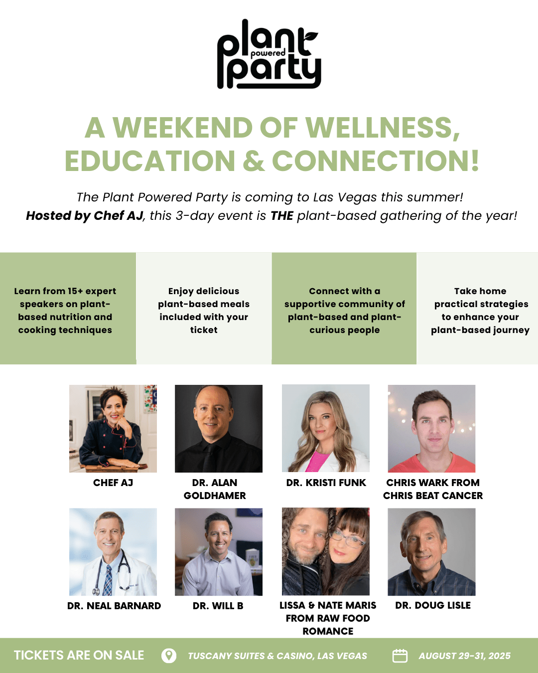 Plant Powered Party Las Vegas