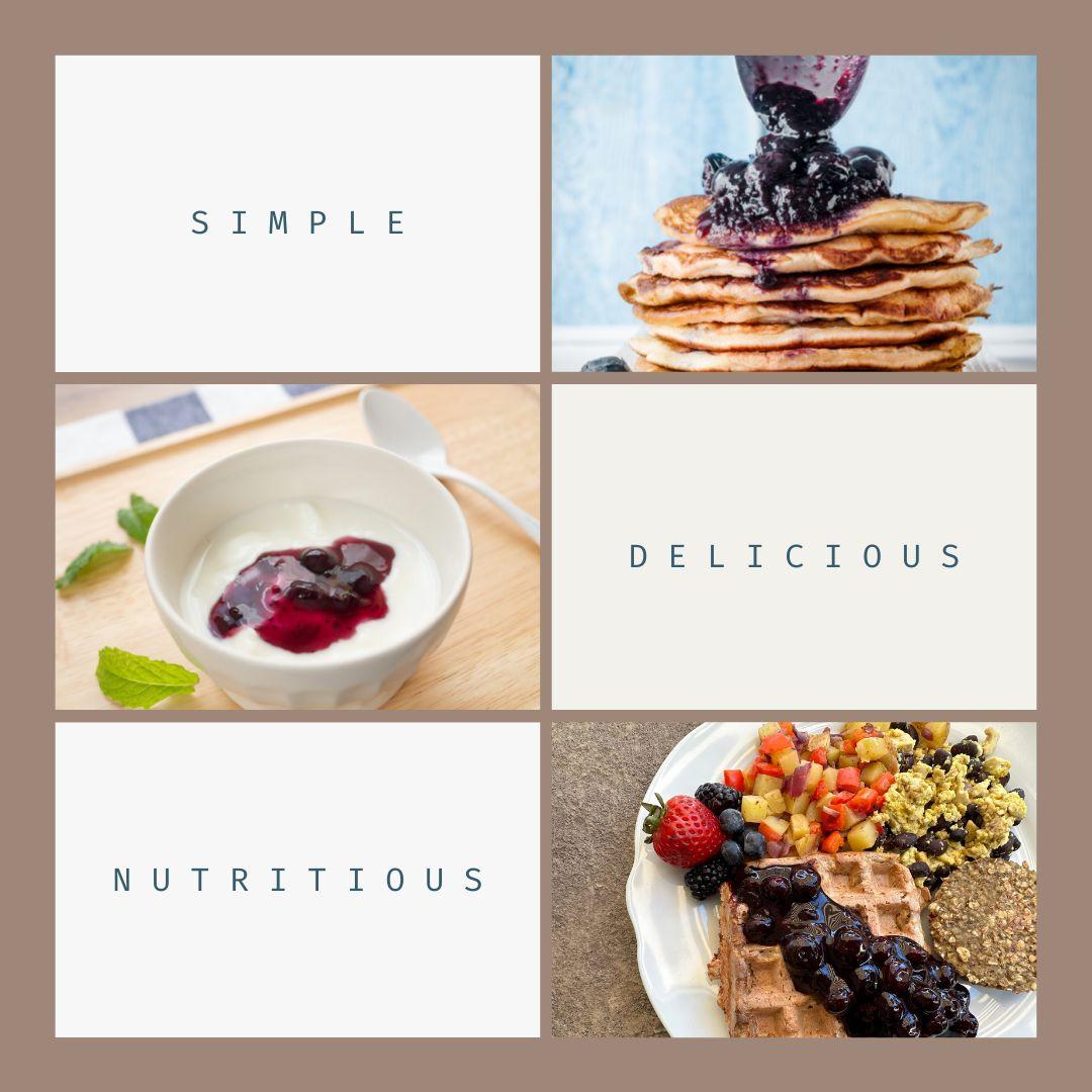 Easy Blueberry Sauce Nutmeg Notebook