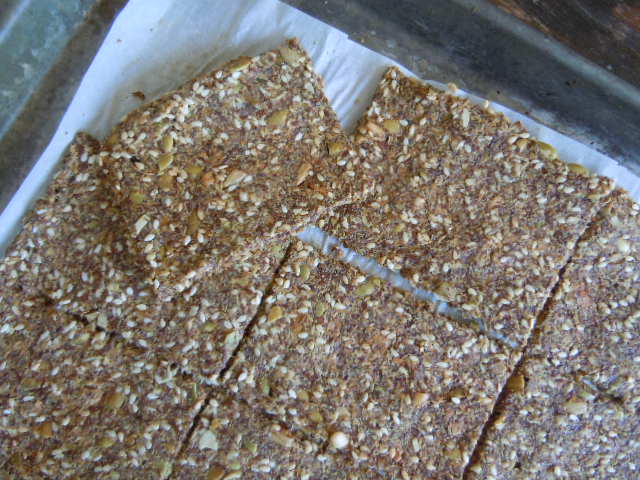  Flax & Sesame Seed Crackers