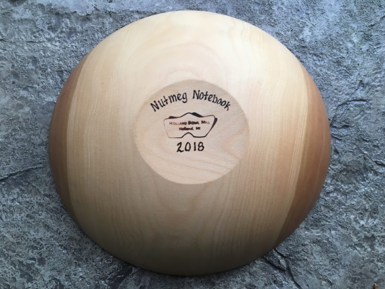 How To Make A Chopped Salad Using The Holland Wood Bowl Nutmeg Notebook