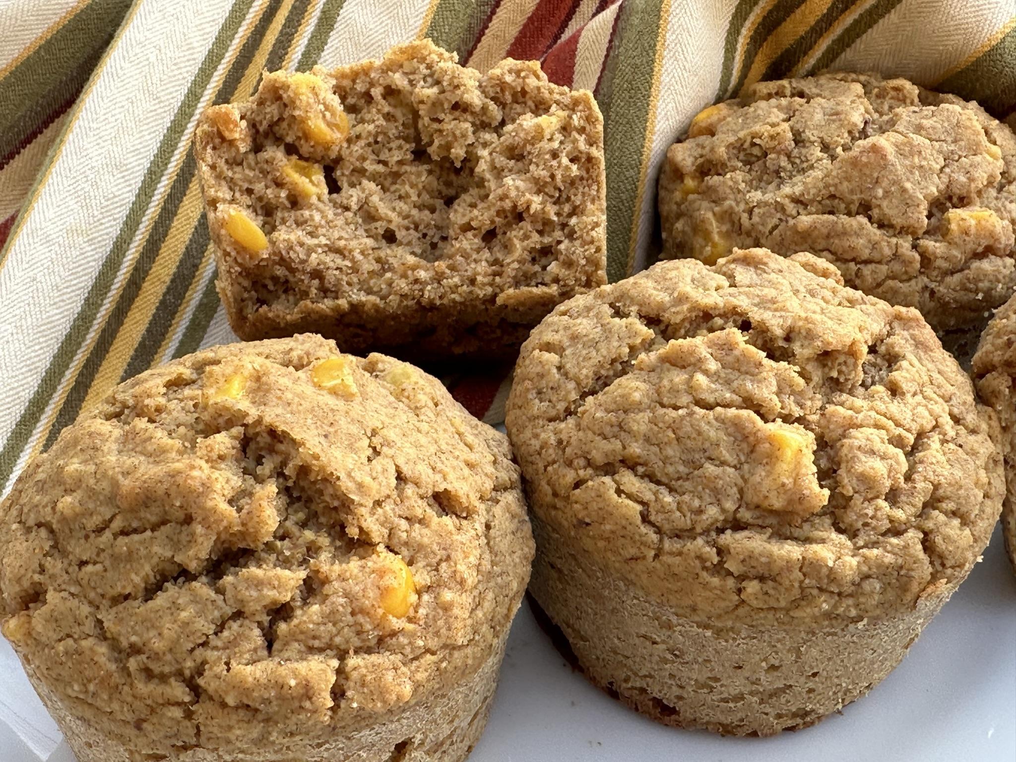 Cornbread Notebook Easy Cornbread Muffins Oil Free, Gluten Free & Vegan - Nutmeg Notebook