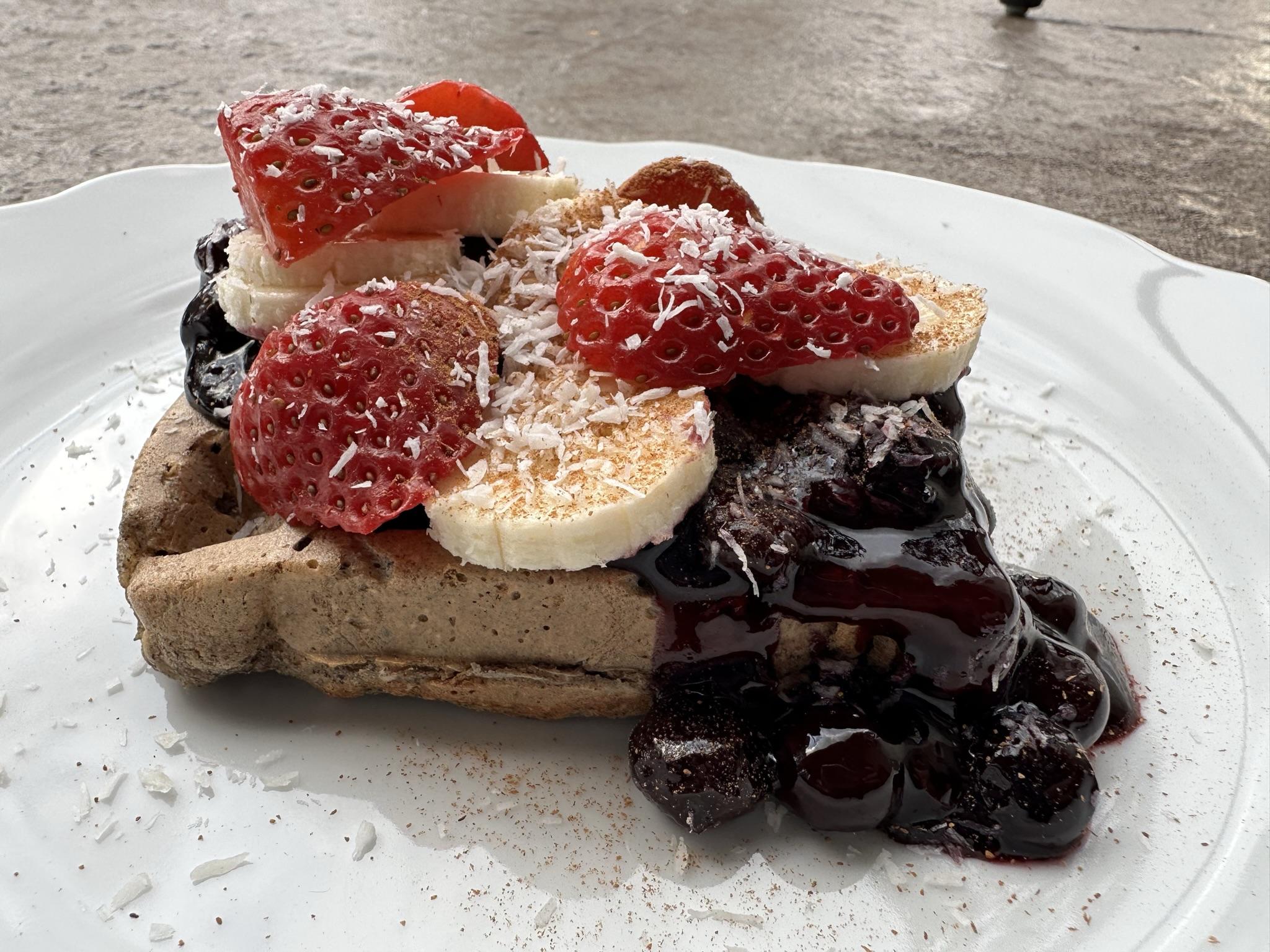 Blender Oat Waffles Gluten Free Dairy Free Nutmeg Notebook