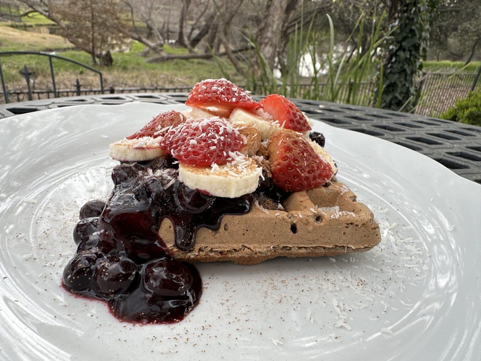 Blender Oat Waffles Gluten Free Dairy Free Nutmeg Notebook