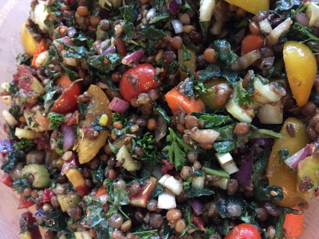 Mediterranean Lentil Salad Nutmeg Notebook