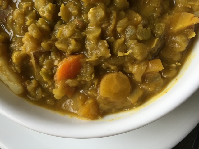 Curry Split Pea Soup Nutmeg Notebook