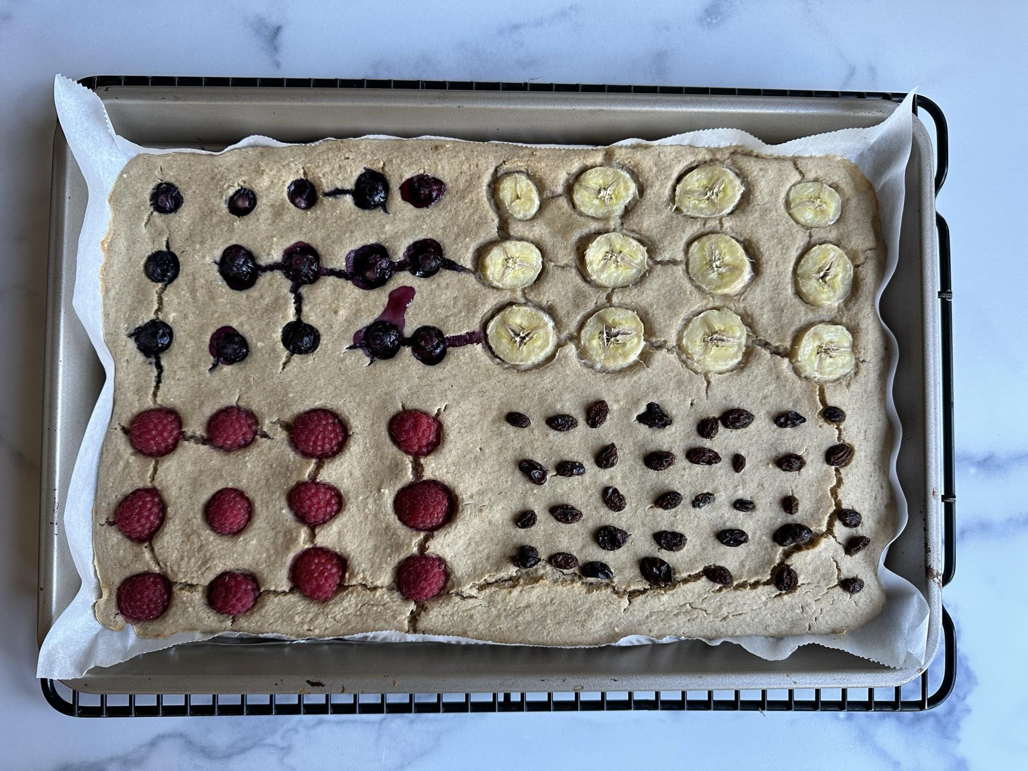 Vegan Sheet Pan Pancakes / Vitamix Nutmeg Notebook