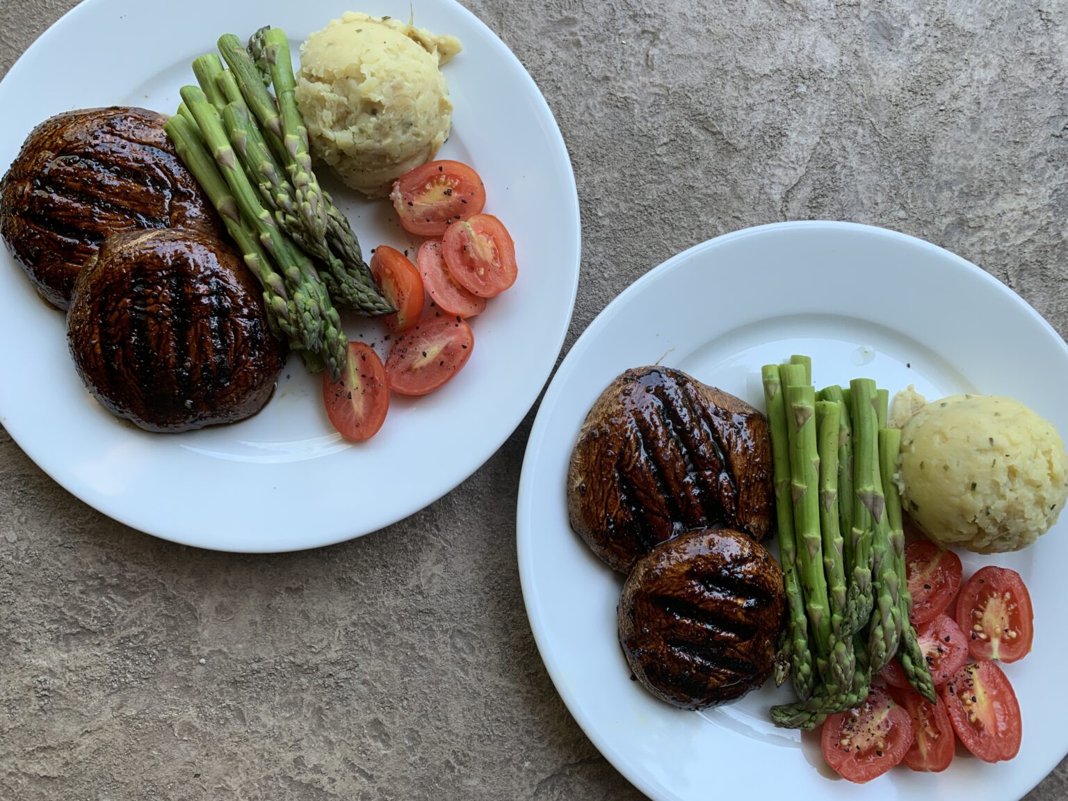Smoked Hickory Balsamic Grilled Portobello Mushrooms Nutmeg Notebook
