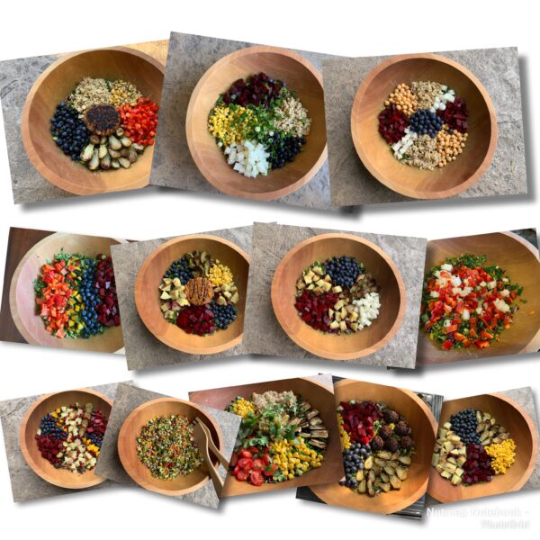 How To Make A Chopped Salad Using The Holland Wood Bowl Nutmeg Notebook