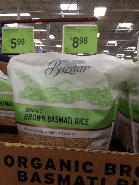 Organic Brown Basmati Rice Nutmeg Notebook