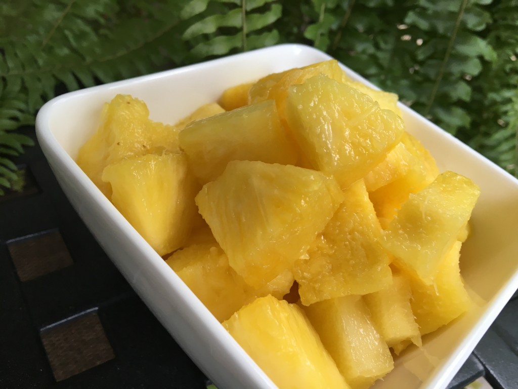 Freshly Cut Pineapple Nutmeg Notebook