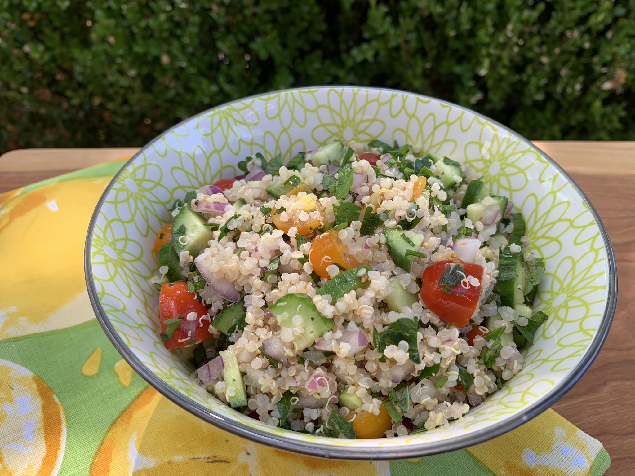 Quinoa Tabbouleh Gluten Free Nutmeg Notebook