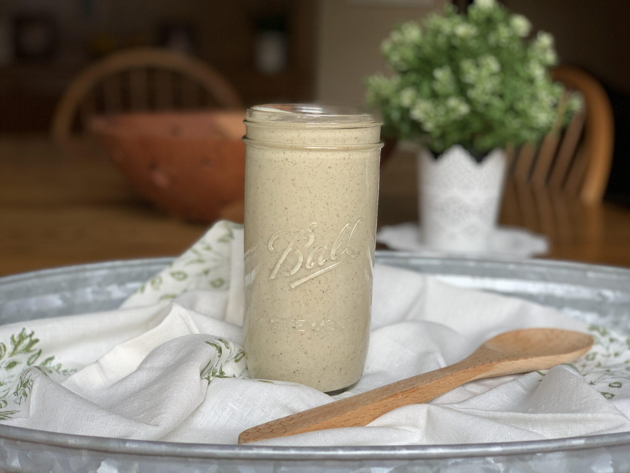 Ultimate Vegan Caesar Dressing with Nuts Nutmeg Notebook
