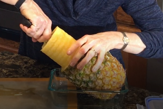 SS Pineapple Easy Slicer Nutmeg Notebook